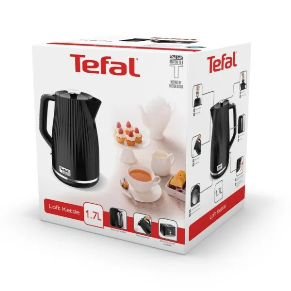 Tējkanna Tefal KO2508  Melns Metāls 2400 W 1,7 L