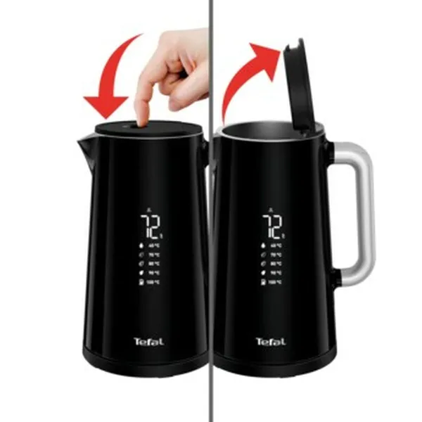 Vedenkeitin Tefal KO851  Musta Muovinen 1800 W 1,7 L