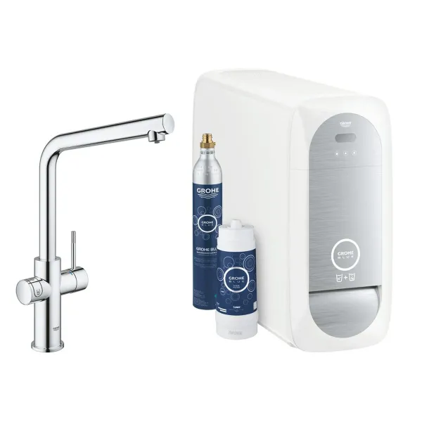 Ühe käepidemega segisti Grohe 31454001 Messing