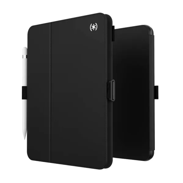 Speck Balance Folio – iPad 11" (2025) / 10.9" (2022) Case with MICROBAN Coating w/Magnet & Stand up (Black)