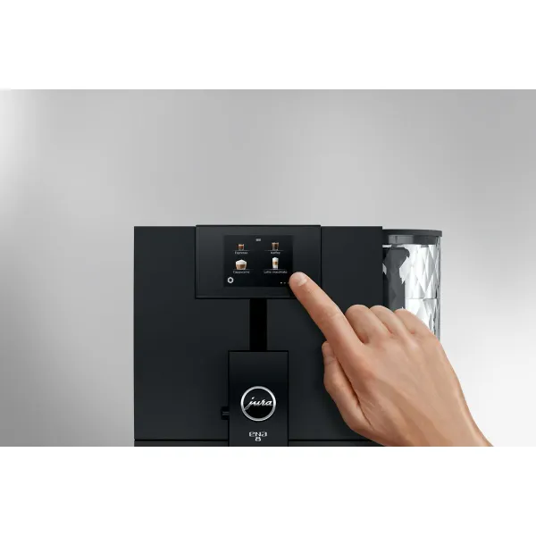 Суперавтоматическая кофеварка Jura ENA 8 Metropolitan Чёрный да 1450 W 15 bar 1,1 L