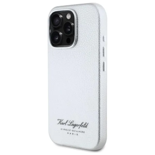 Karl Lagerfeld Hotel RSG - Case for iPhone 16 Pro Max (gray)