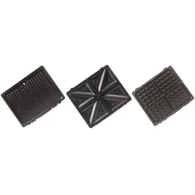 Бутербродница Ravanson OP-7050 Чёрный Серебристый 1200 W