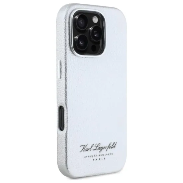 Karl Lagerfeld Hotel RSG - Case for iPhone 16 Pro Max (gray)