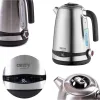 Vedenkeitin Adler CR 1291 Hopeinen Ruostumaton teräs 2200 W 1,7 L
