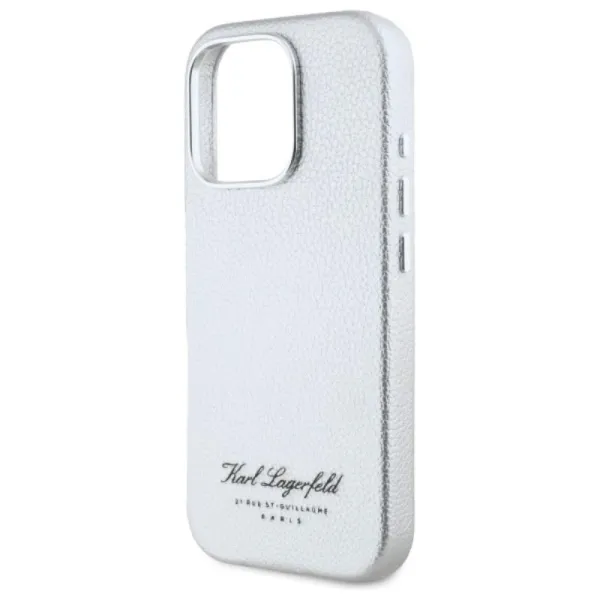 Karl Lagerfeld Hotel RSG - Case for iPhone 16 Pro Max (gray)