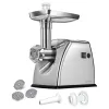 Мясорубка Mpm MMM-07M Серебристый Нержавеющая сталь 1800 W