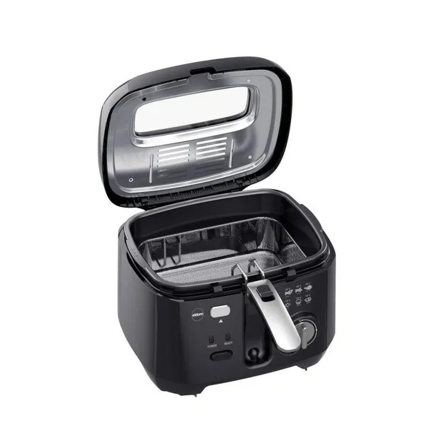 Gruzdintuvė Eldom FR18C Juoda 1800 W 2,5 L 27 x 21 x 2 cm