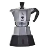 Itališkas Kavinukas Bialetti 2778/MR Juoda Aliuminis 90 ml 2 Puodeliai