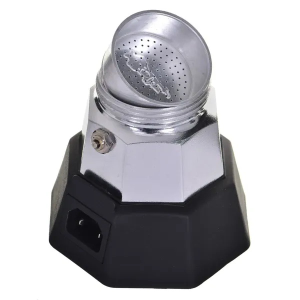 Итальянская Kофеварка Bialetti 2778/MR Чёрный Алюминий 90 ml 2 Чашки