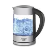 Tējkanna Adler AD 1247 Tērauda Pelēks Stikls 2200 W 1,7 L