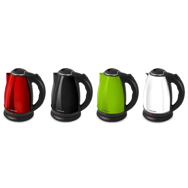 Virdulys Esperanza EKK113R Juoda Raudona Nerūdijantis plienas Plastmasinis 1800 W 1,8 L