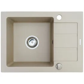 Pesuallas yhdellä altaalla Maidsinks Promo Beige