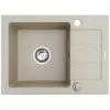 Pesuallas yhdellä altaalla Maidsinks Promo Beige