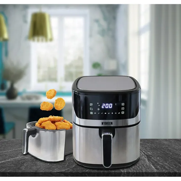 Airfryer N'oveen AF550 Musta 1600 W 6,5 L