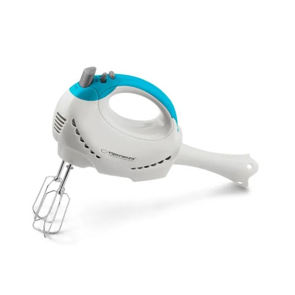 Hand-held Blender Esperanza EKM010 Blue/White 300 W