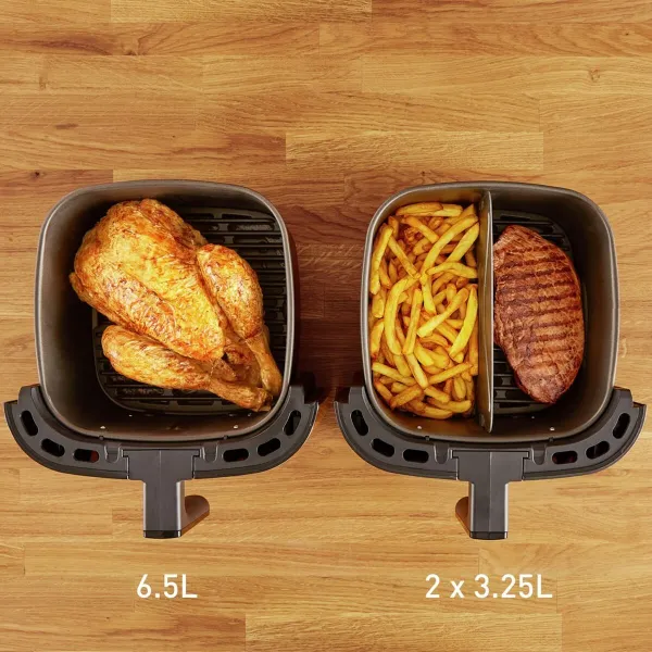 Oro gruzdintuvė Tefal EY801D15 1650 W 6,5 L Juoda Plienas
