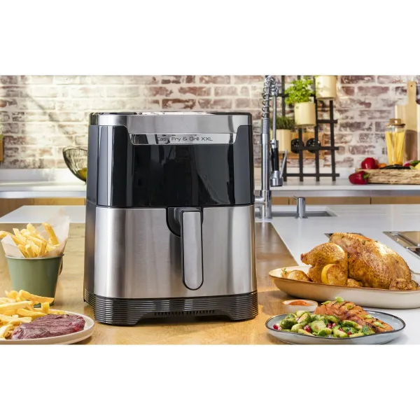 Airfryer Tefal EY801D15 1650 W 6,5 L Musta Teräs