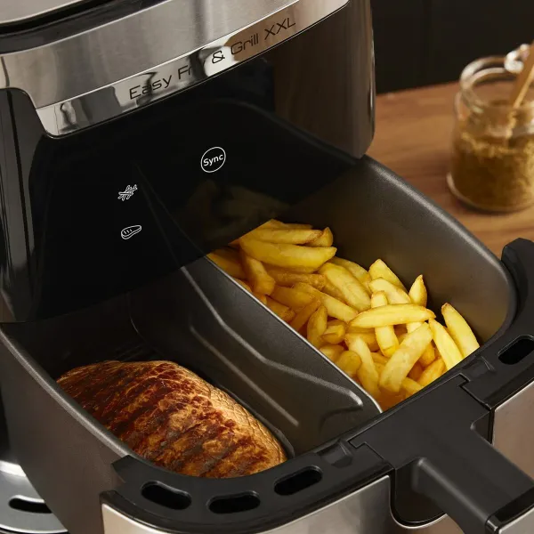 Airfryer Tefal EY801D15 1650 W 6,5 L Musta Teräs
