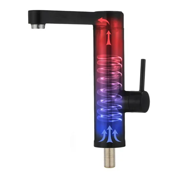 Tējkanna N'oveen PODGRZEWACZ IWH965 Melns Nerūsējošais tērauds 3600 W 3000 W