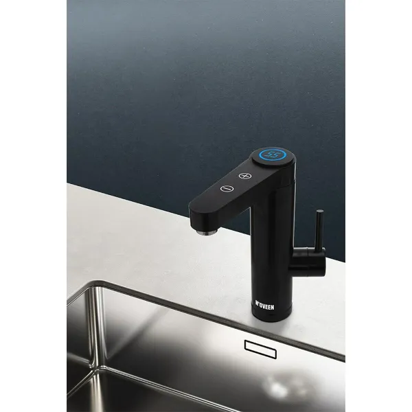 Virdulys N'oveen PODGRZEWACZ IWH965 Juoda Nerūdijantis plienas 3600 W 3000 W