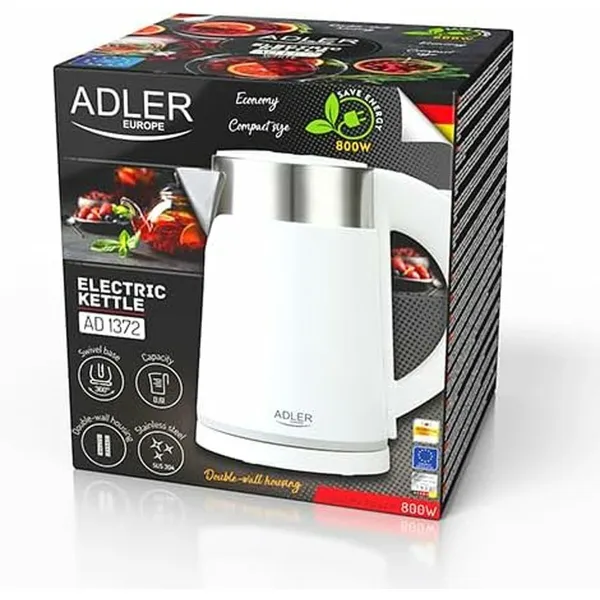 Чайник Adler AD 1372w Белый