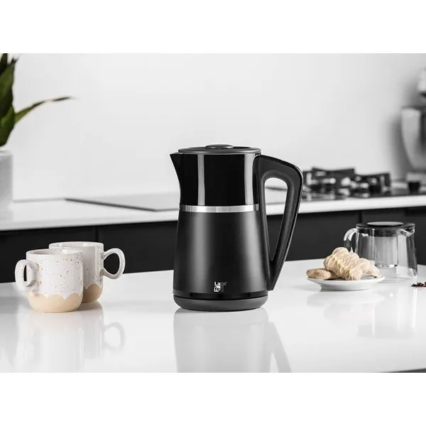 Tējkanna Lafe LAFCZA47290 Melns Nerūsējošais tērauds 2200 W 1,7 L