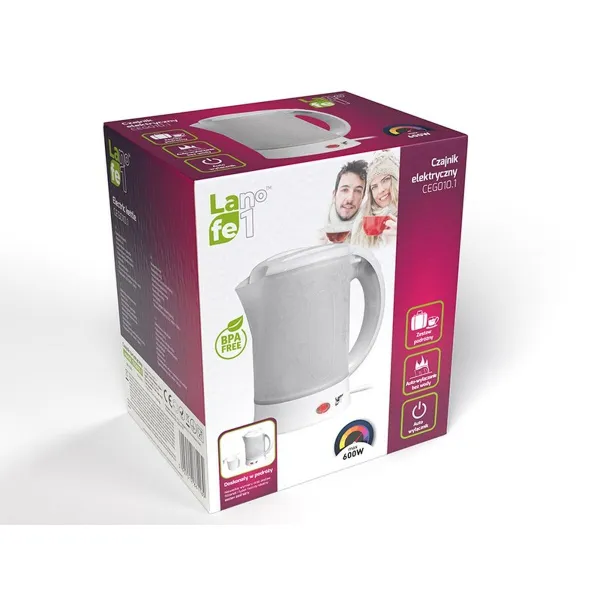 Tējkanna Lafe LAFCZA45865 650 W 600 ml