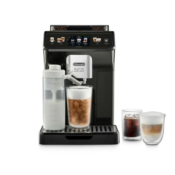 Superautomātiskais kafijas automāts DeLonghi ECAM 450.65.G Pelēks 1450 W 19 bar 2 Чашки 300 g 1,8 L