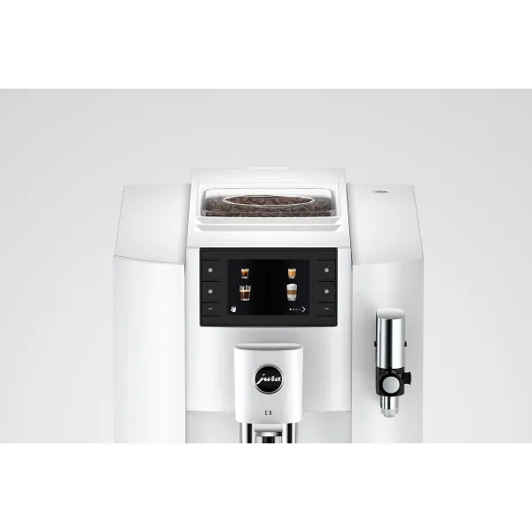 Superautomatinis kavos aparatas Jura E8 Piano White (EC) Balta 1450 W 15 bar 1,9 L