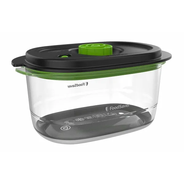 Padažinė Foodsaver FFC022X Juoda Skaidrus Plastmasinis 1,2 L