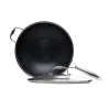 Keptuvė Kohersen 71111 Juoda Sidabras Nerūdijantis plienas Aliuminis Ø 32 cm