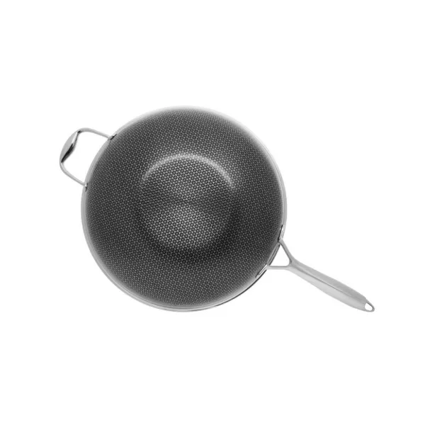 Keptuvė Kohersen 71111 Juoda Sidabras Nerūdijantis plienas Aliuminis Ø 32 cm