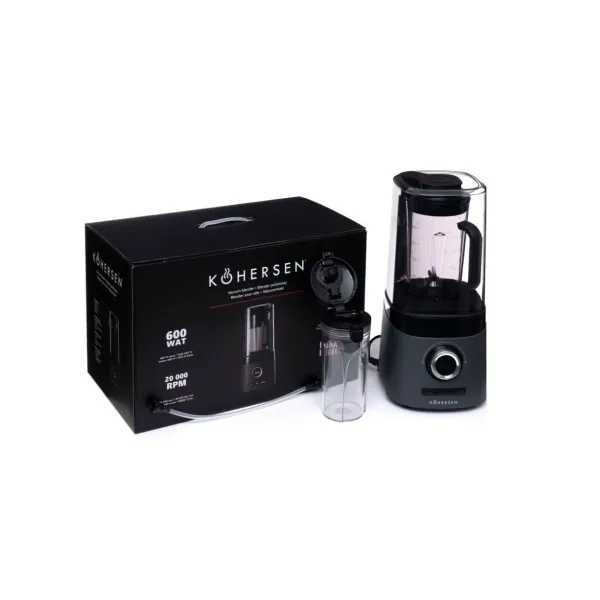 Kuppiblenderi Kohersen 71097 Antrasiitinharmaa 600 W 80 kpa 600 ml