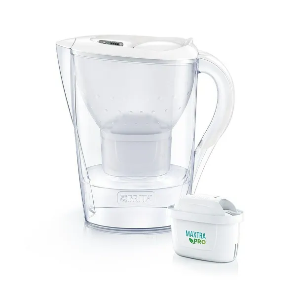 Filtrēšanas krūze Brita Marella +1 Maxtra Pro PP Balts polipropilēns 2,4 L 150 l