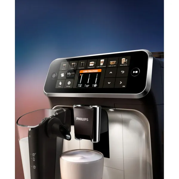 Superautomātiskais kafijas automāts Philips EP5447/90 Melns Hroms 1500 W 15 bar 1,8 L
