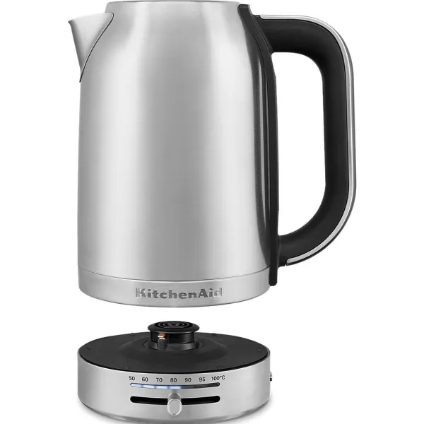 Tējkanna KitchenAid 5KEK1701ESX Pelēks plástico,acero inoxidable 2400 W 1,7 L (1 gb.)