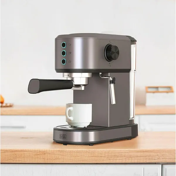 Ekspress Kafijas Automāts Black & Decker BXCO1350E Sudrabains 1350 W
