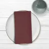 Napkins Belum Multicolour Burgundy Linen 50 x 50 cm 2 Units
