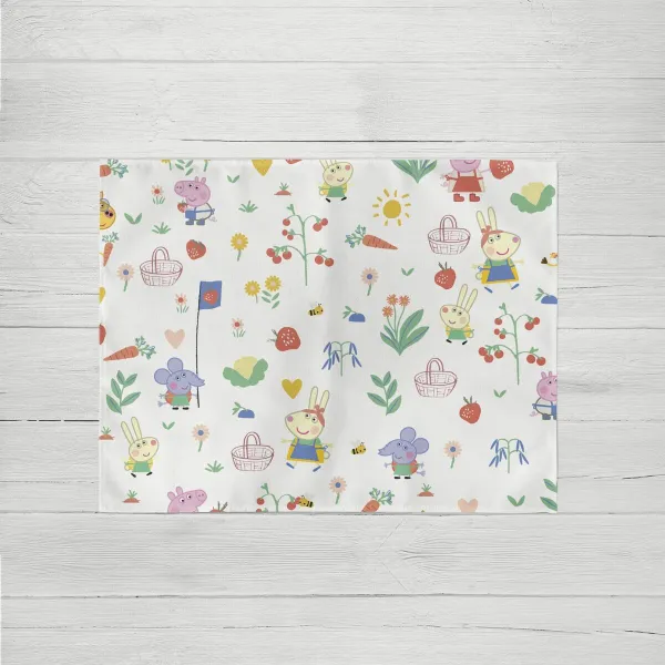 Trauku paliktnis Kids&Cotton Vegetables 02 Daudzkrāsains 45 x 35 cm 2 gb.