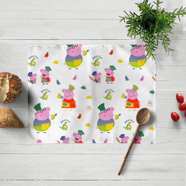 Tabletti Kids&Cotton Time Backing Monivärinen 45 x 35 cm 2 osaa
