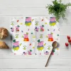 Tabletti Kids&Cotton Time Backing Monivärinen 45 x 35 cm 2 osaa