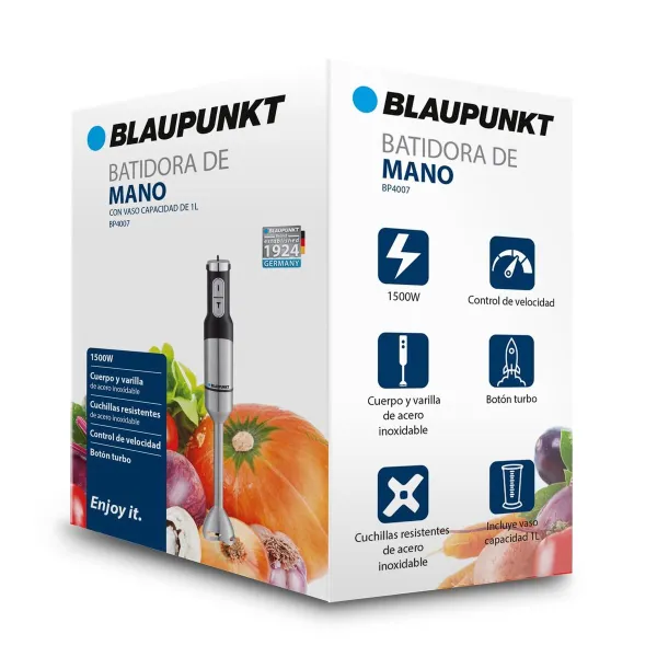 Hand-held Blender Blaupunkt BP4007 1500 W