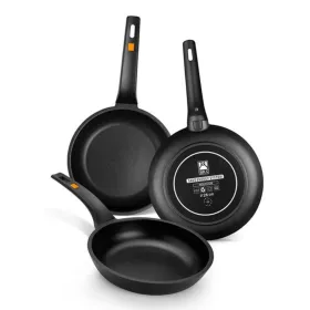 Non-stick frying pan BRA Sartén Efficient Ø 22 cm Musta Metalli Alumiini