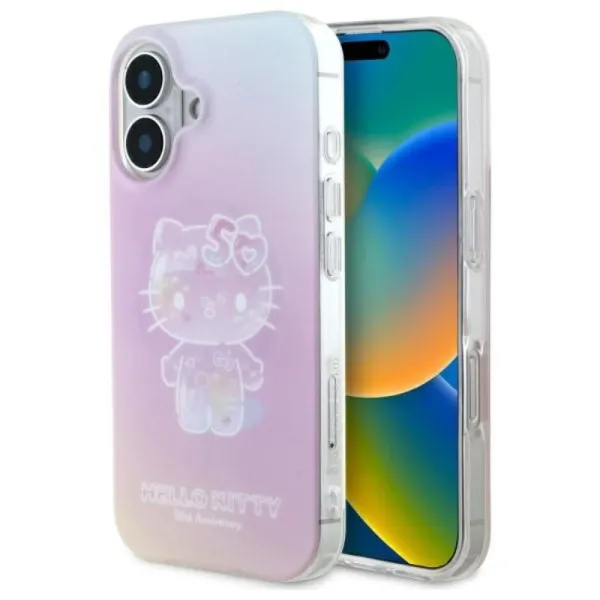 Hello Kitty IML 50TH Anniversary MagSafe - Case for iPhone 16 (pink)