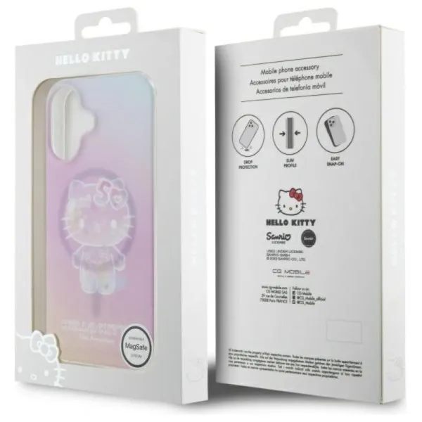 Hello Kitty IML 50TH Anniversary MagSafe - Case for iPhone 16 (pink)