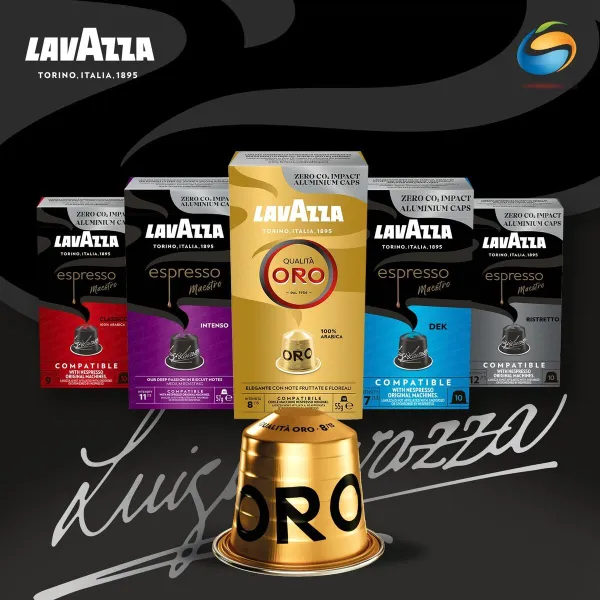 Kafijas Kapsulas Lavazza 08667 Espresso Intenso 10 Kapsulas