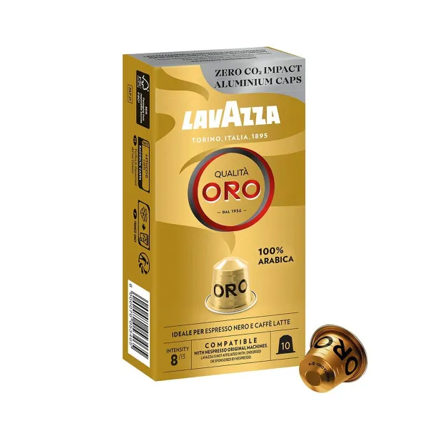 Kafijas Kapsulas Lavazza Qualitá Oro