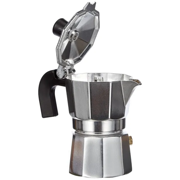 Italian Coffee Pot Monix Braisogona_M620001 Silver 1 Cup