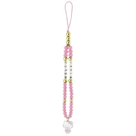 Hello Kitty Pearls and Beads Kitty Charm - Phone Charm (Pink)